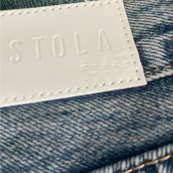 NEW Pistola Cassie Crop Super High Rise Straight in University Wash Size: 26 - Picture 7 of 8